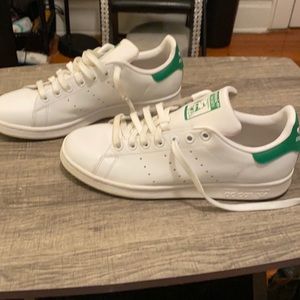 White /green adidas